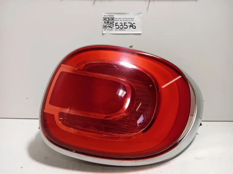 Fanale POST DX 51945058 Fiat 500L 2013