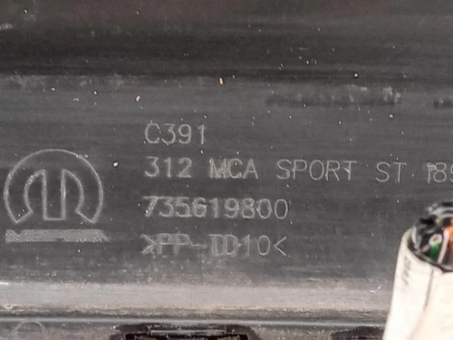 Paraurti POST 735619800 Fiat 500 C 2015