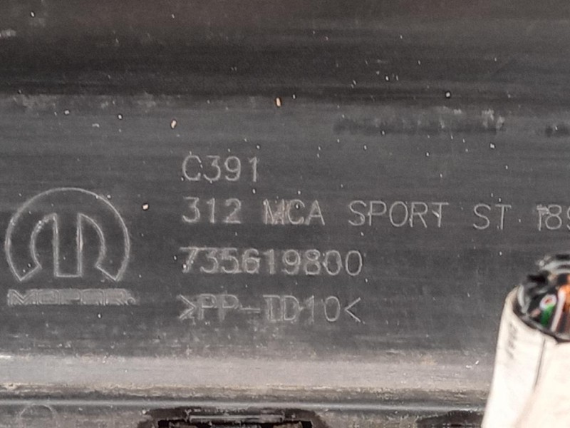 Paraurti POST 735619800 Fiat 500 C 2015