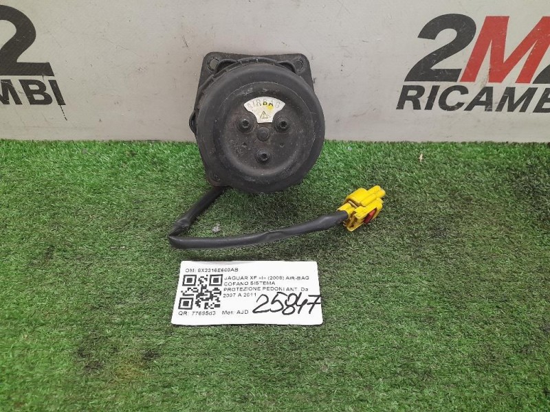 Air-bag Cofano Sistema Protezione Pedoni ANT 8X2316E600AB Jaguar XF I 2008