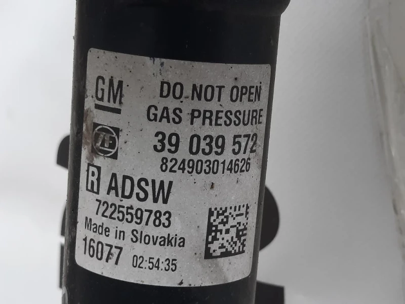 Fusello Ruota ANT DX 39030300 Opel Astra K SW 2016