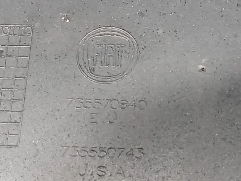 Paraurti POST 735570840 Fiat 500L 2013