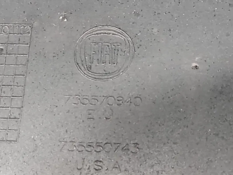 Paraurti POST 735570840 Fiat 500L 2013