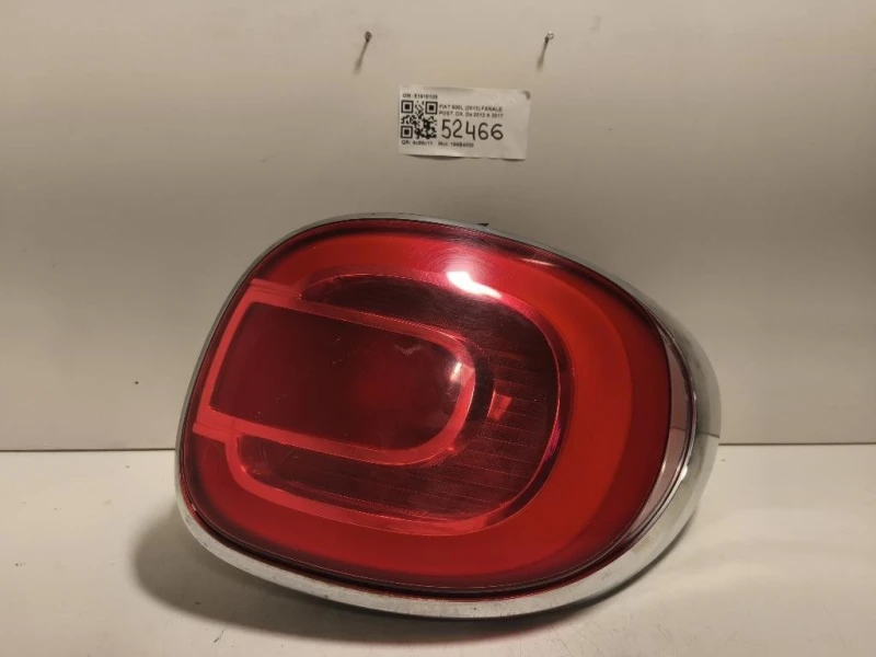 Fanale POST DX 51918105 Fiat 500L 2013