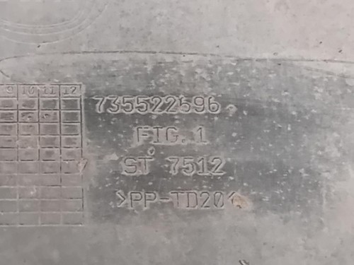 Paraurti POST 71777666 Fiat 500L 2013