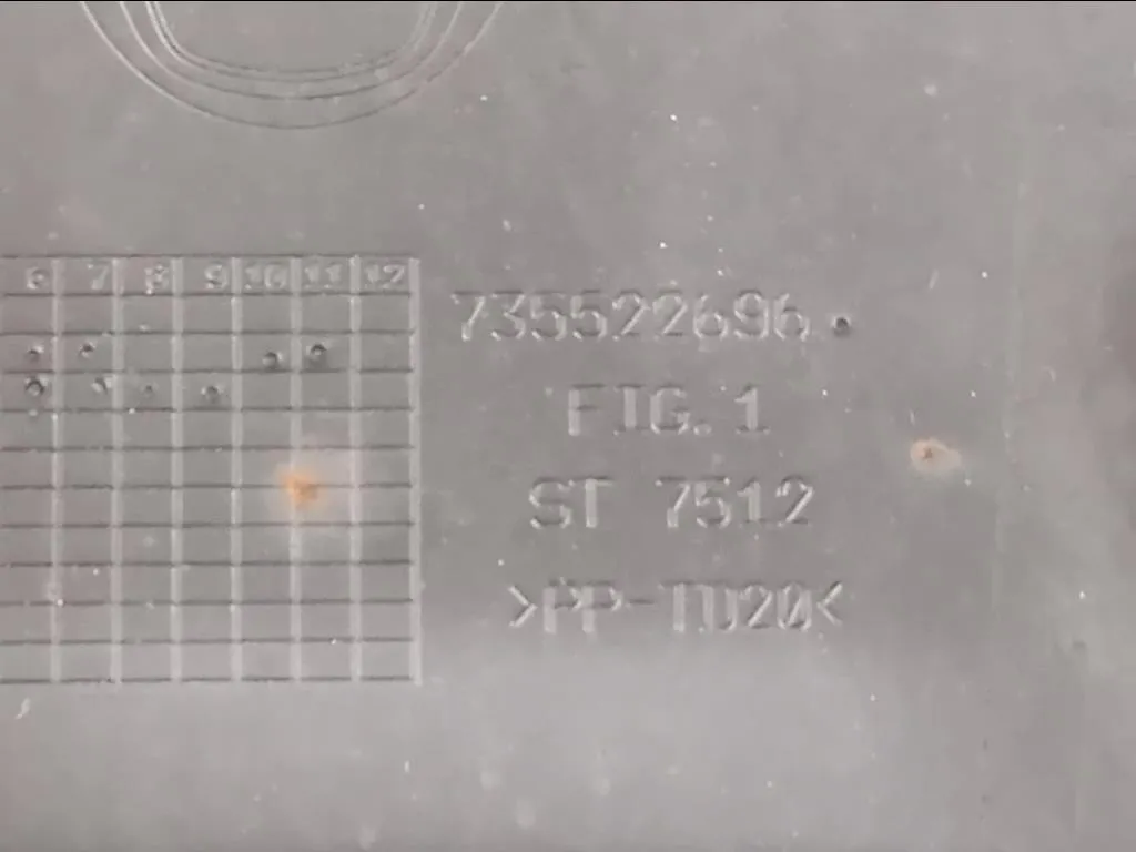 Paraurti POST 71777655 Fiat 500L 2013