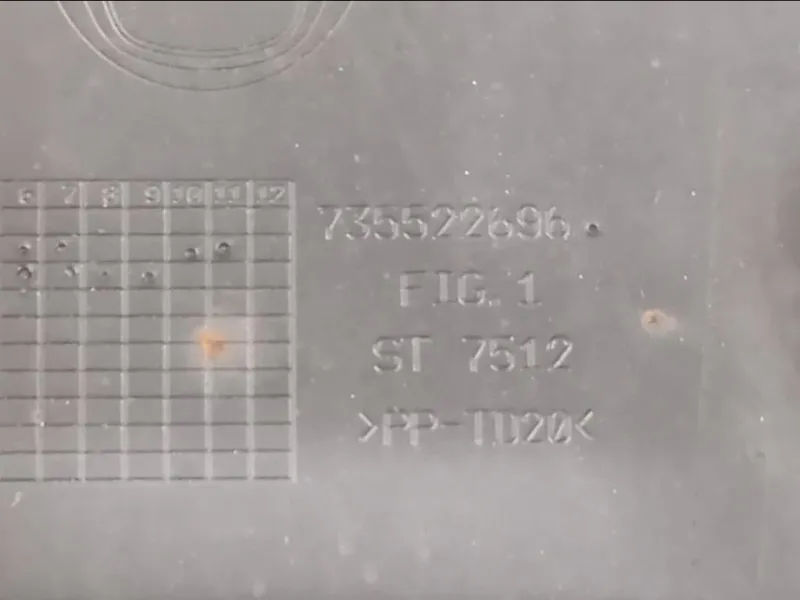 Paraurti POST 71777655 Fiat 500L 2013