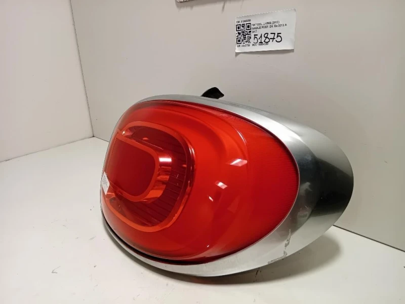 Fanale POST DX 51945058 Fiat 500L Living 2013