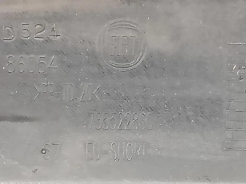 Paraurti POST 735522860 Fiat 500L 2013