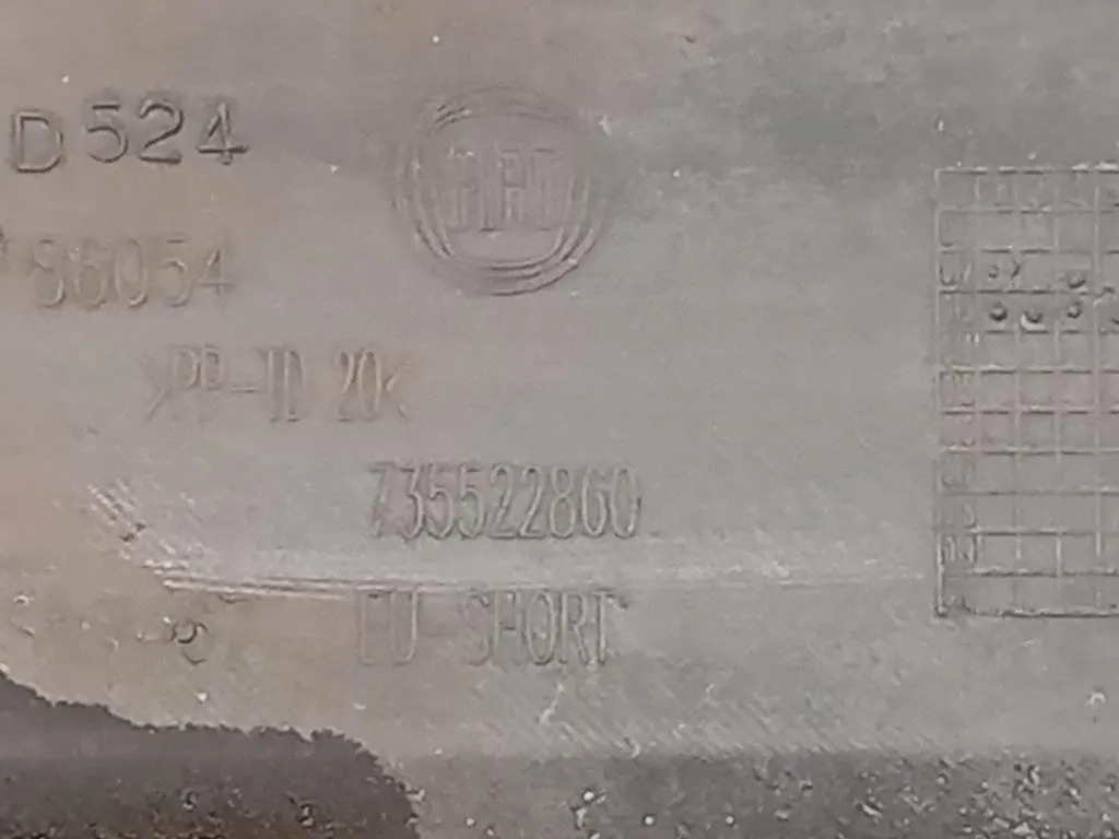 Paraurti POST 735522860 Fiat 500L 2013