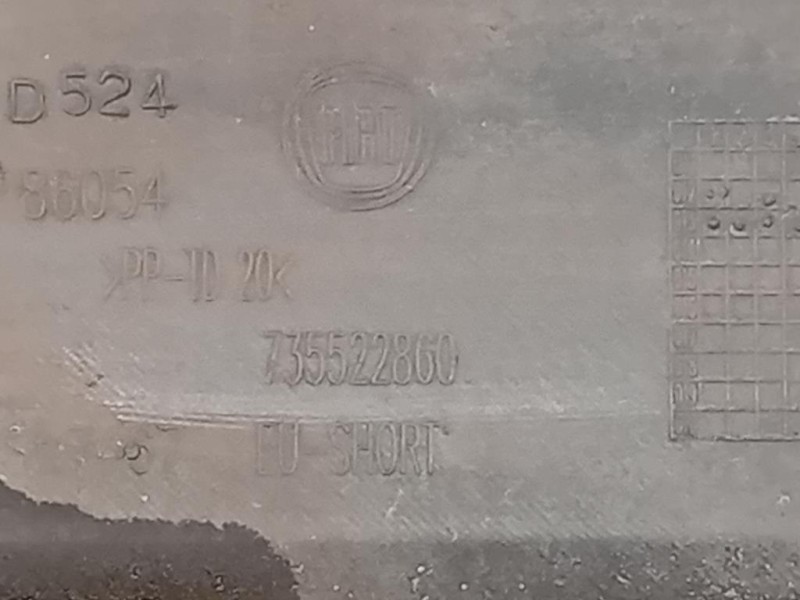 Paraurti POST 735522860 Fiat 500L 2013