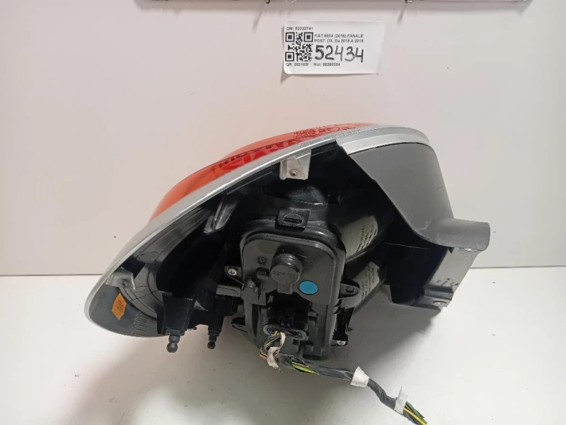 Fanale POST DX 52022741 Fiat 500X 2015