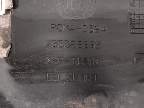 Paraurti POST 71777666 Fiat 500L 2013