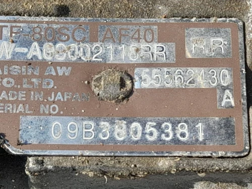 Cambio 55562430CAMBIO AUTOMATICO Opel Insignia A 2009