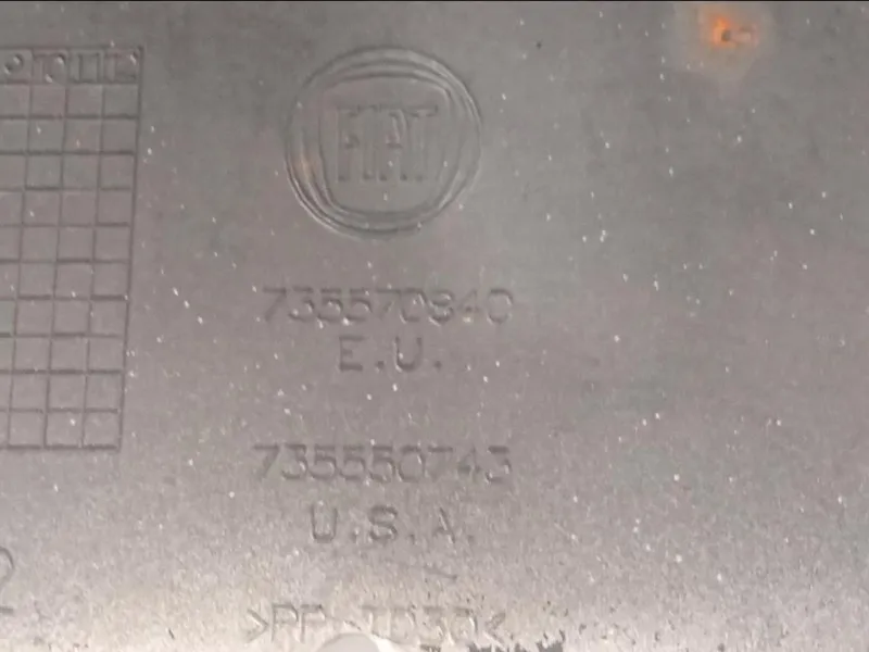 Paraurti POST 735550743 Fiat 500L Living 2013