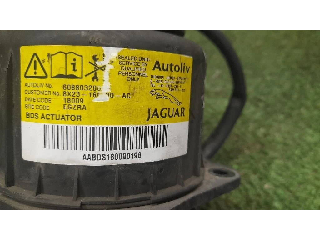 Air-bag Cofano Sistema Protezione Pedoni ANT 8X23-16E600-AC Jaguar XF I 2008