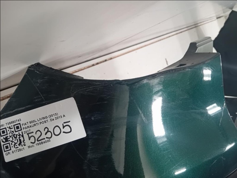 Paraurti POST 735550743 Fiat 500L Living 2013