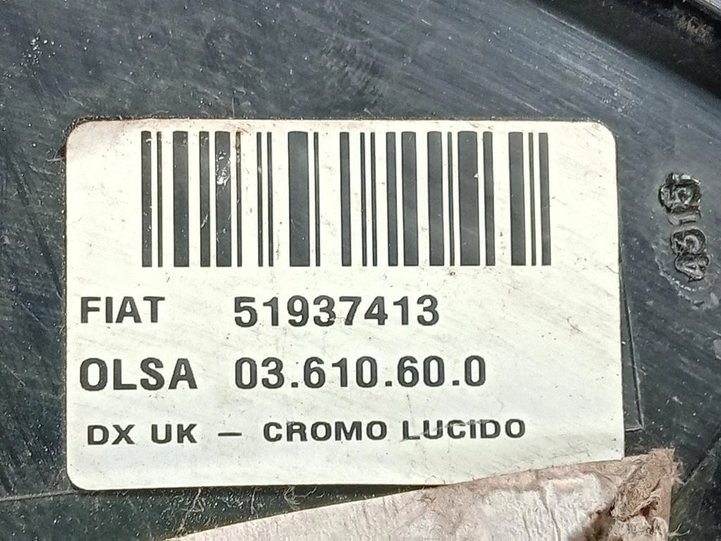 Fanale POST DX 51937413 Fiat 500X 2015