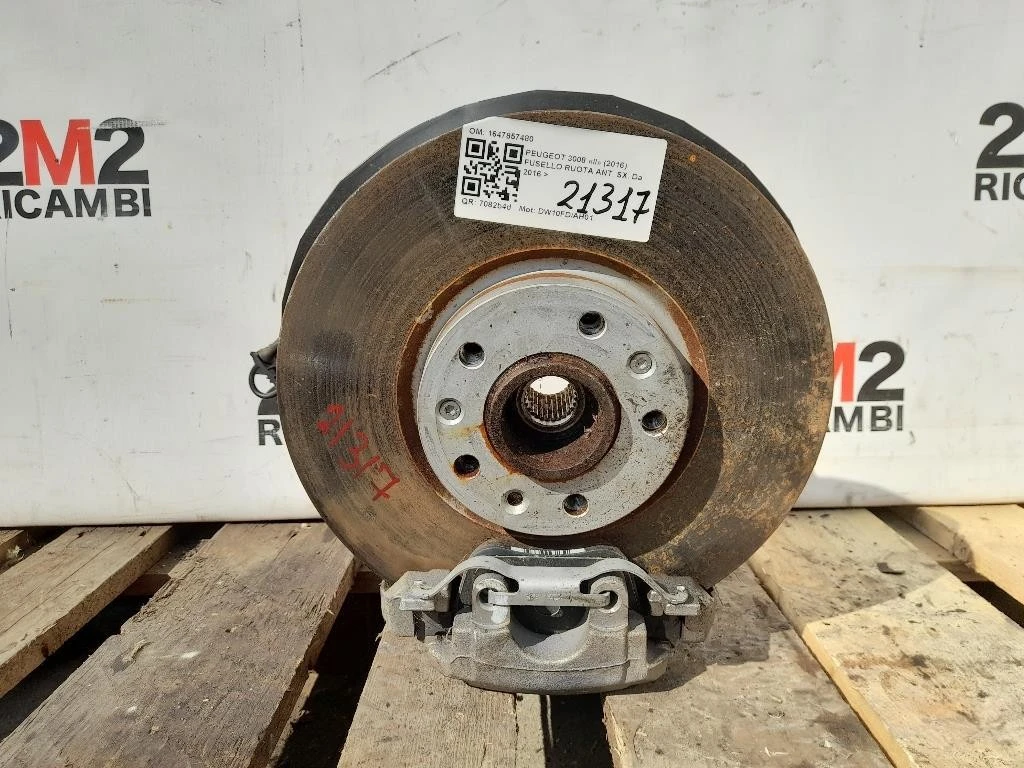 Fusello Ruota ANT SX 1647857480 Peugeot 3008 II 2016