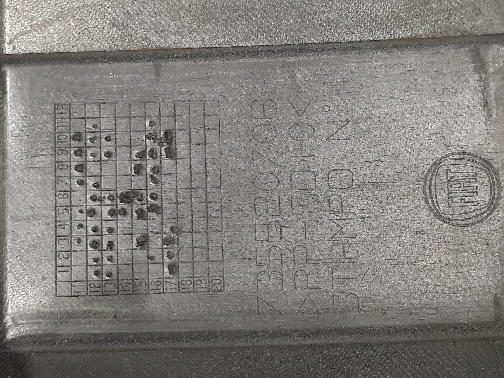 Paraurti POST 735520706 Fiat Panda III 2012