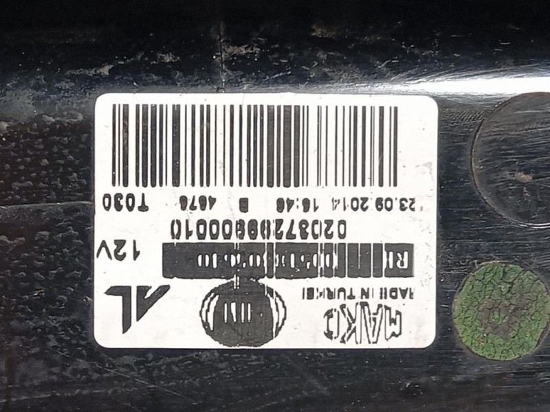 Fanale POST DX 02037299900010 Fiat Doblò III Cargo 2010