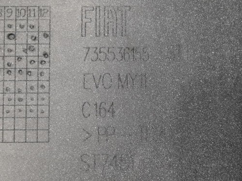 Paraurti POST 735536155 Fiat Punto III 2012