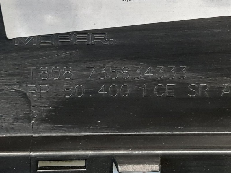 Paraurti POST 735634333 Fiat QUBO 2016