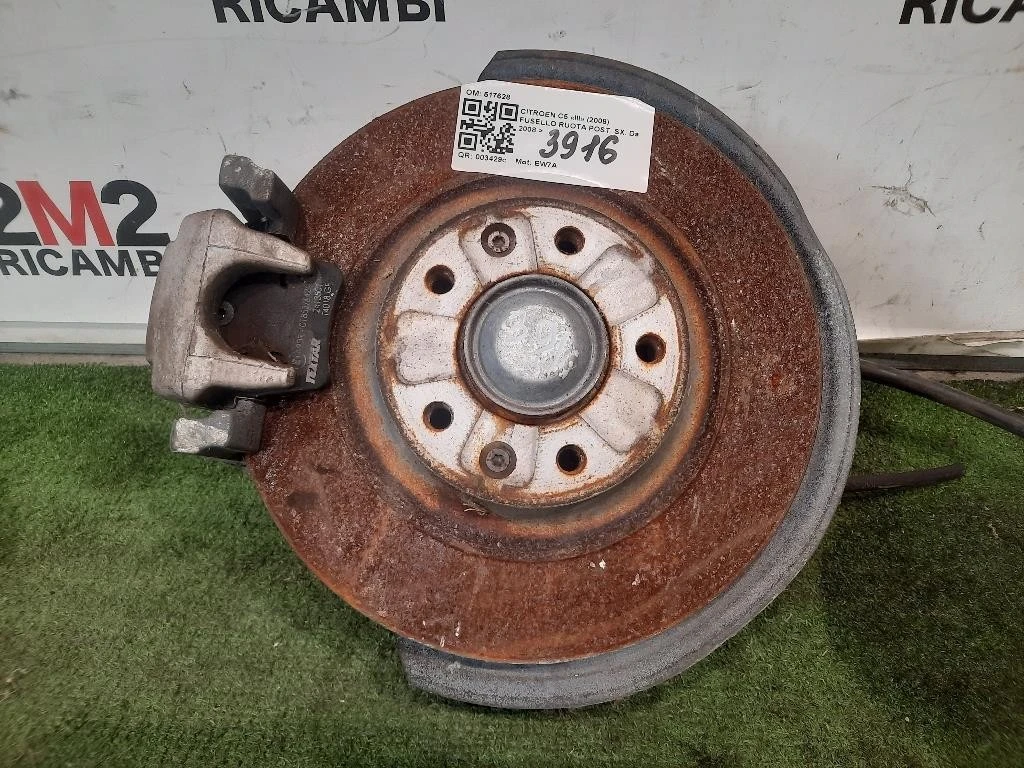Fusello Ruota POST SX 517628 Citroen C5 III 2008