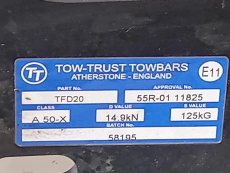 Gancio DI Traino POST GANCIO DI TRAINO POST Ford Transit Custom I 2013