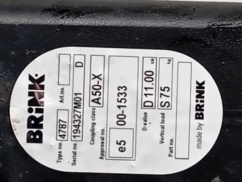 Gancio DI Traino POST GANCIO DI TRAINO POST Jaguar XF I 2011