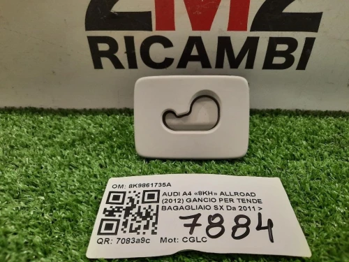 Gancio PER Tende Bagagliaio SX 8K9861735A Audi A4 8KH Allroad 2012