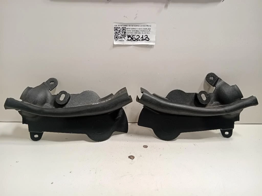 Gommino Paracolpi Cofano ANT DX 5176734960151767349602 DX+SX Bmw Serie 5 G30 Berlina 2016