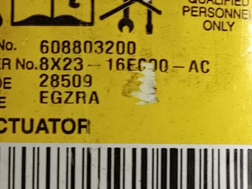 Air-bag Cofano Sistema Protezione Pedoni ANT 8X23-16E600-AC Jaguar XF I 2008