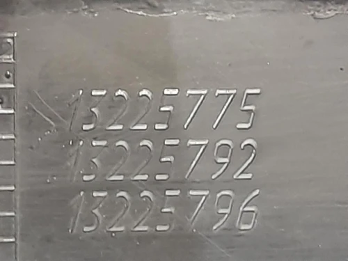 Griglia Cofano ANT 13225775 Opel Astra H SW 2005