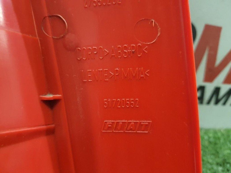 Fanale POST DX 51720552 Fiat Multipla II 2004