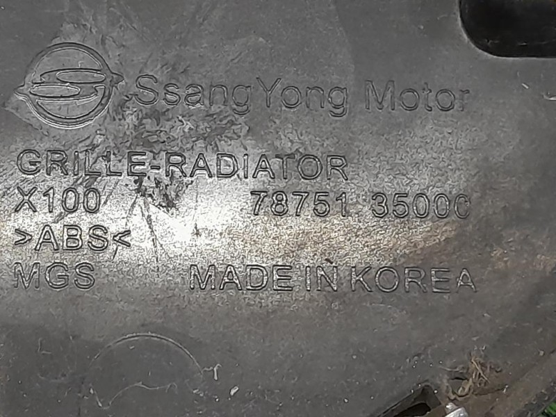 Griglia Cofano ANT 7875135000 Ssangyong Tivoli 2015