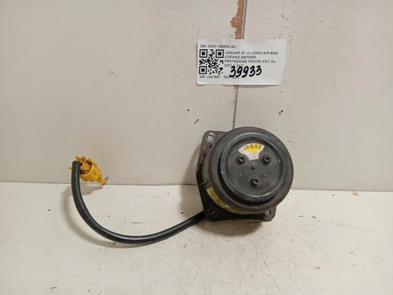 Air-bag Cofano Sistema Protezione Pedoni ANT 8X23-16E600-AC Jaguar XF I 2008
