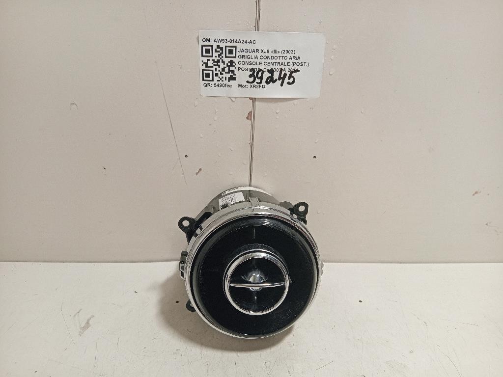 Griglia Condotto ARIA Console Centrale POST POST DX AW93-014A24-AC Jaguar XJ6 III 2003