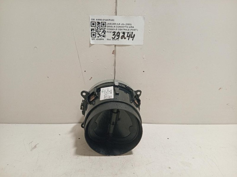 Griglia Condotto ARIA Console Centrale POST POST SX AW93-014A25-AC Jaguar XJ6 III 2003