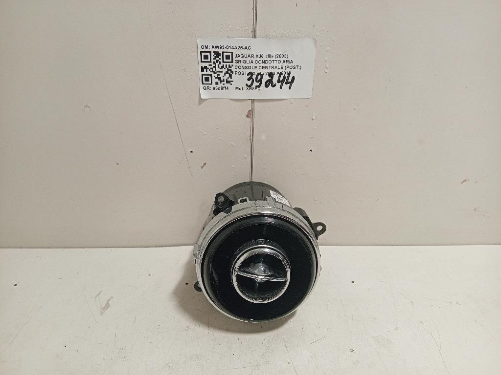Griglia Condotto ARIA Console Centrale POST POST SX AW93-014A25-AC Jaguar XJ6 III 2003