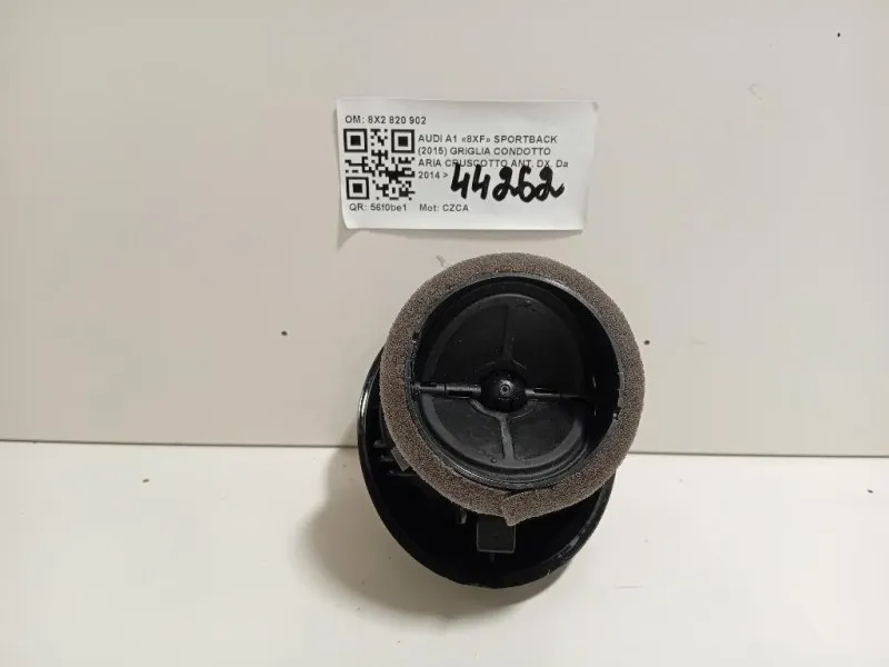 Griglia Condotto ARIA Cruscotto ANT DX 8X2 820 902 Audi A1 8XF Sportback 2015