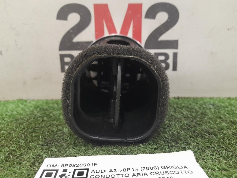 Griglia Condotto ARIA Cruscotto ANT DX 8P0820901F Audi A3 8P1 2008