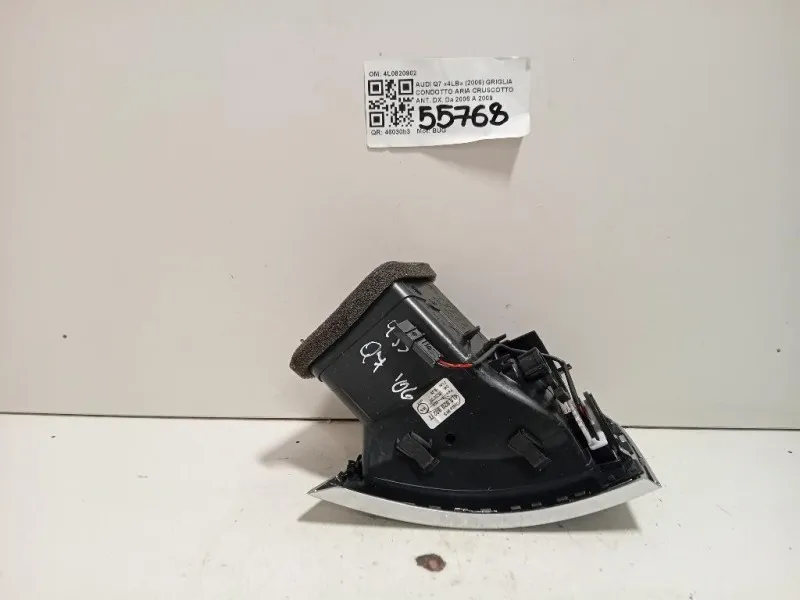 Griglia Condotto ARIA Cruscotto ANT DX 4L0820902 Audi Q7 4LB 2006