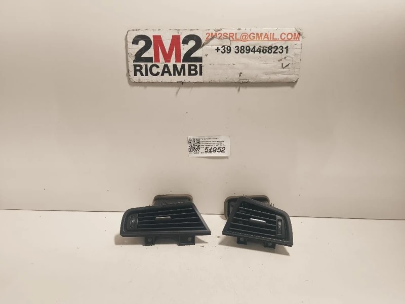 Griglia Condotto ARIA Cruscotto ANT DX F3916688711F591668813 DX+SX Bmw Serie 5 F10 Berlina 2012