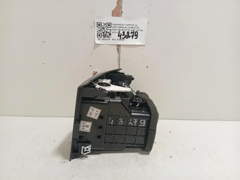 Griglia Condotto ARIA Cruscotto ANT DX Chevrolet Captiva I 2007