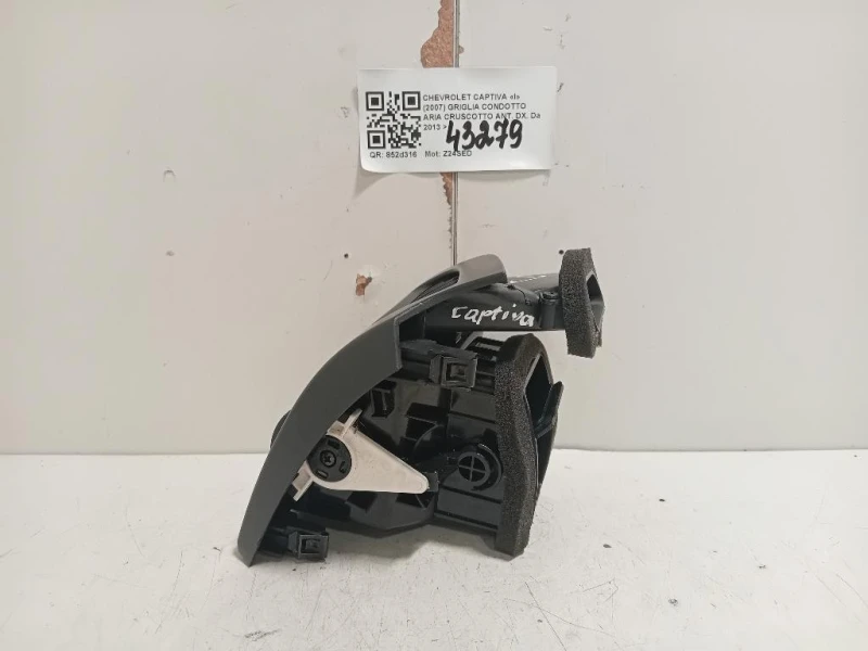 Griglia Condotto ARIA Cruscotto ANT DX Chevrolet Captiva I 2007