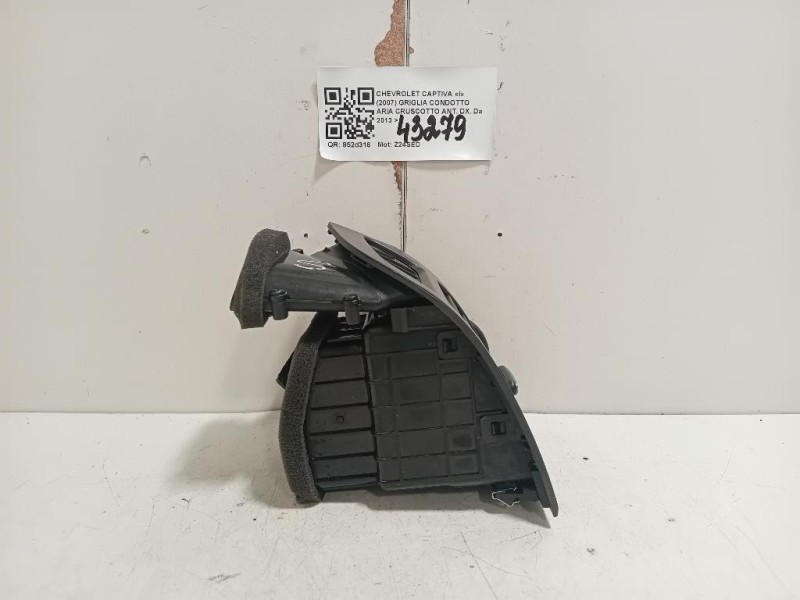 Griglia Condotto ARIA Cruscotto ANT DX Chevrolet Captiva I 2007