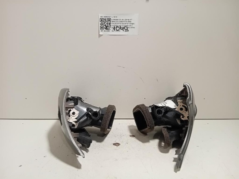 Griglia Condotto ARIA Cruscotto ANT DX 96853127 Citroen C3 III 2016