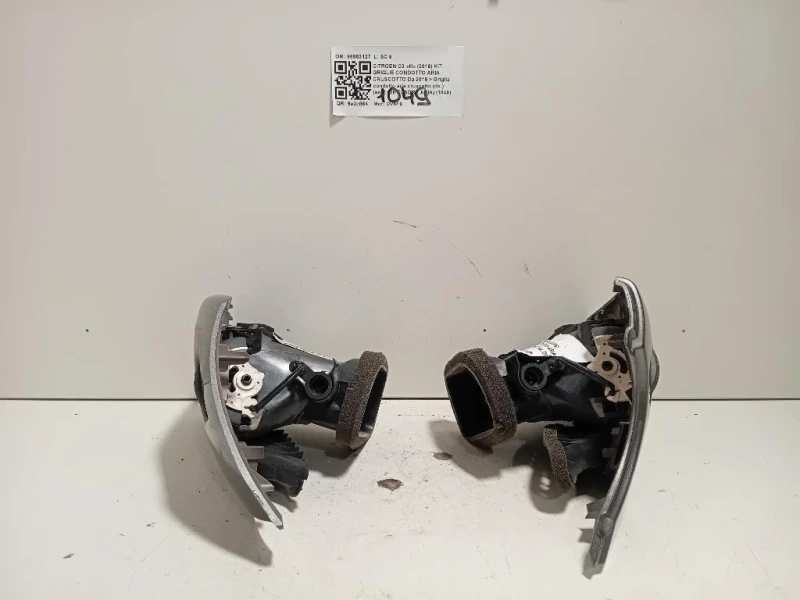 Griglia Condotto ARIA Cruscotto ANT DX 96853127 Citroen C3 III 2016