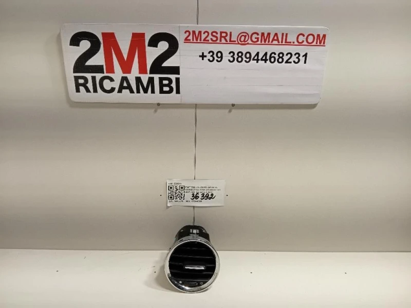 Griglia Condotto ARIA Cruscotto ANT DX 226614 Fiat 500 II 2015